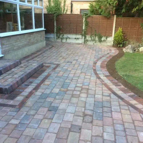 block paving patios